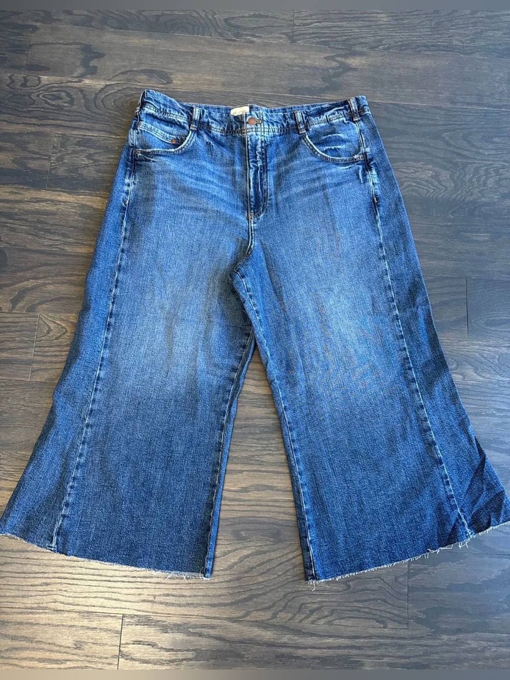 Pilcro Cropped Denim Jeans NWOT Size 33 &34 $138 - Picture 9 of 12
